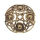 Bronze Brosche keltisches Knotenornament