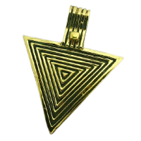 Bronzeanhänger - Dreieck