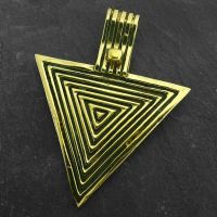 Bronze Pendant - Triangle