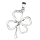 925 Sterling silver pendant - Cloverleaf