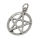 925 Sterling silver pendant - pentagram