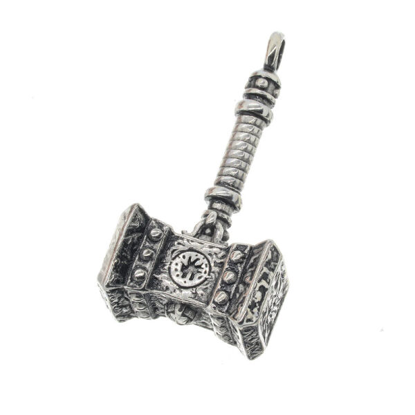 Edelstahlanhänger Keltischer Hammer