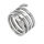 Edelstahlring - Design Spirale 64 (20,4 Ø) 10,7 US