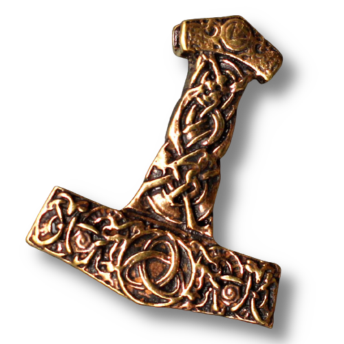 Bronze Pendant - Thors Hammer