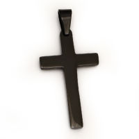 Edelstahlanhänger - Kreuz