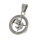 Stainless Steel Pendant - Anchor & Compass