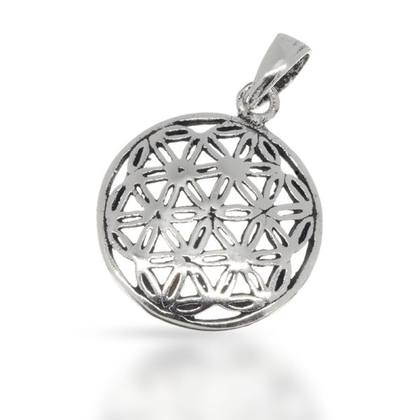 925 Sterling Silberanhänger - Blume des Lebens "Itjunn"