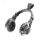 Stainless Steel Pendant - Headphones
