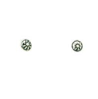 Silberohrstecker - Blume