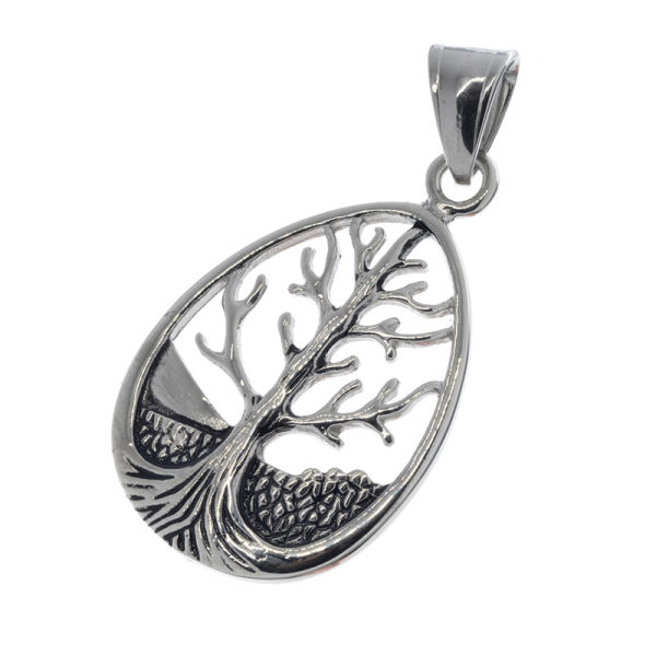 Stainless Steel Pendant - Tree of Life