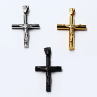 Edelstahlanhänger Kreuz "Kruzifix" mit...