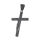 Stainless Steel Pendant – Classic Crucifix with Christ Figure