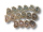 Bronzeanhänger rmit Rune aus 925er Sterling Silber versch. Bedeutunge/Buchstaben