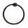 925 Sterling Silver Nose Ring in PVD Black