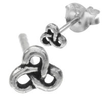 Silberohrstecker - Triskele