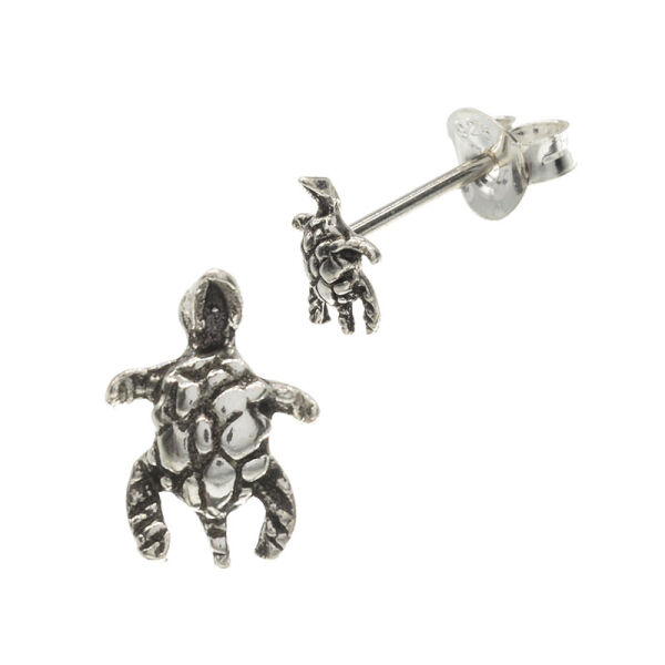 Silberohrstecker - Schildkröte