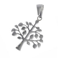 Stainless steel pendant - tree of life