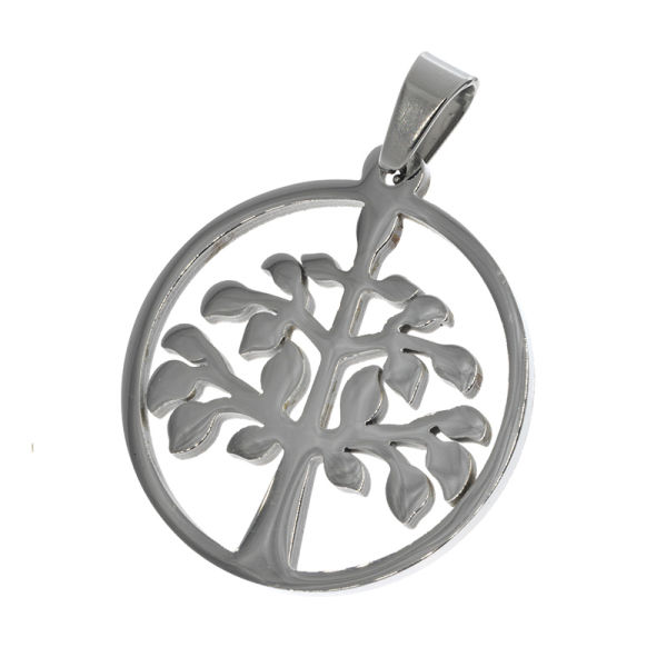 Stainless Steel Pendant - Tree of Life