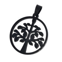 Stainless Steel Pendant - Tree of Life