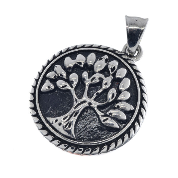 Stainless Steel Pendant - Tree of Life