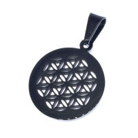 Stainless Steel Pendant - Flower of Life