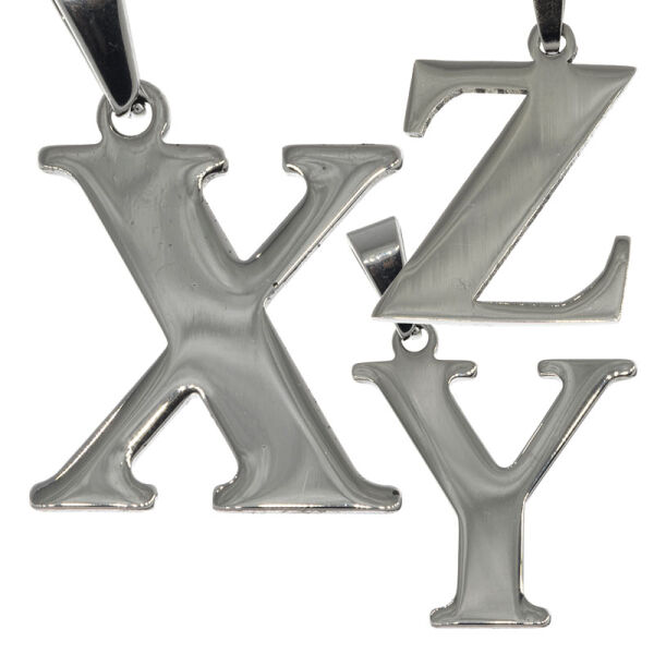 Stainlee steel Pendant - Alphabet