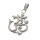 Stainless steel pendant - "Om"