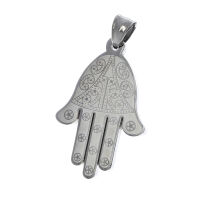 Edelstahlanhänger - Hand der Fatima