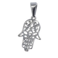 Stainless steel pendant - Hand of Fatima