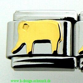 Charms - Elefanten Gold