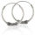 925 Sterling Silber Balicreole 14 mm