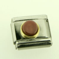 Charms - Echtstein roter Jasper