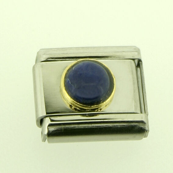 Charms - Echtstein blauer Lapis