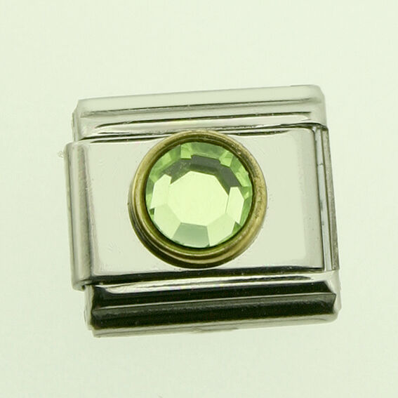 Charms - Echtstein Peridot