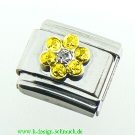 Charms - Glas Blume