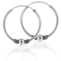 925 Sterling Silver Balicreole 25 mm