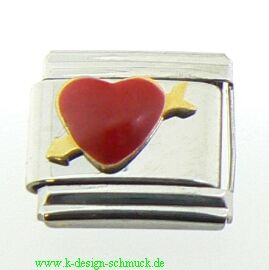 Charms - Herz mit Pfeil