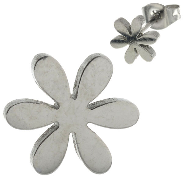 Stainless Steel Stud Earrings - Blossom