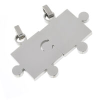 Stainless Steel Pendant – Puzzle Partner Pendants,...