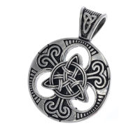 Stainless steel pendant Keltik Trinity knot