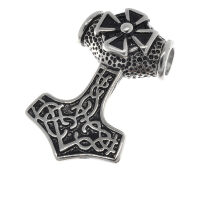 Edelstahlanhänger – Thors Hammer Valsol mit...
