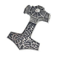 Edelstahlanhänger - Thors Hammer "Keltic"