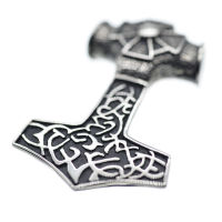 Edelstahlanhänger - Thors Hammer "Keltic"