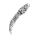Stainless steel pendant – Decorated tooth shape