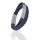 Leather Bracelet - Two Bands with Engraving Plate Steel