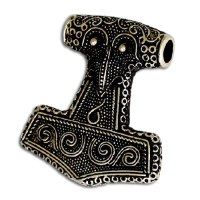 Stainless steel pendant - Thors hammer "Byjörnson"