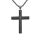 Stainless Steel Cross Pendant with “The Lords Prayer” (English)