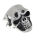 Edelstahlring/Totenkopf