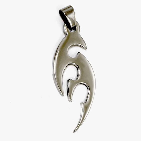 Edelstahlanhänger - Tribal