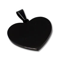 Stainless steel pendant heart shape